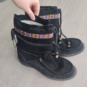 Black Winter Boots - Expression